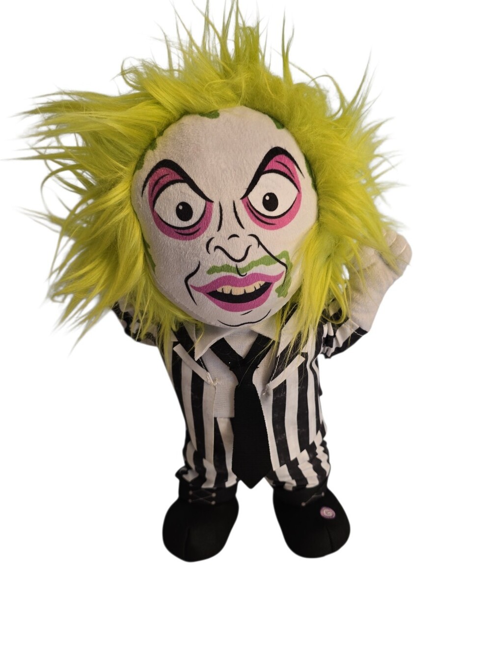 Warner Bros. Gemmy BeetleJuice Side Stepper Moves Speaks Phrases From Movie